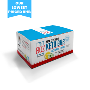 Dr. Boz Max Strength Keto BHB Powder [Cucumber Lemon - 20 Sachets]